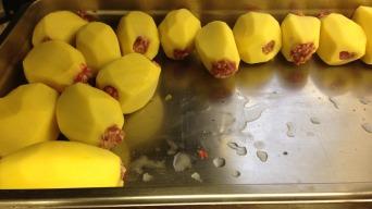 Pečené plněné brambory mletým masem
